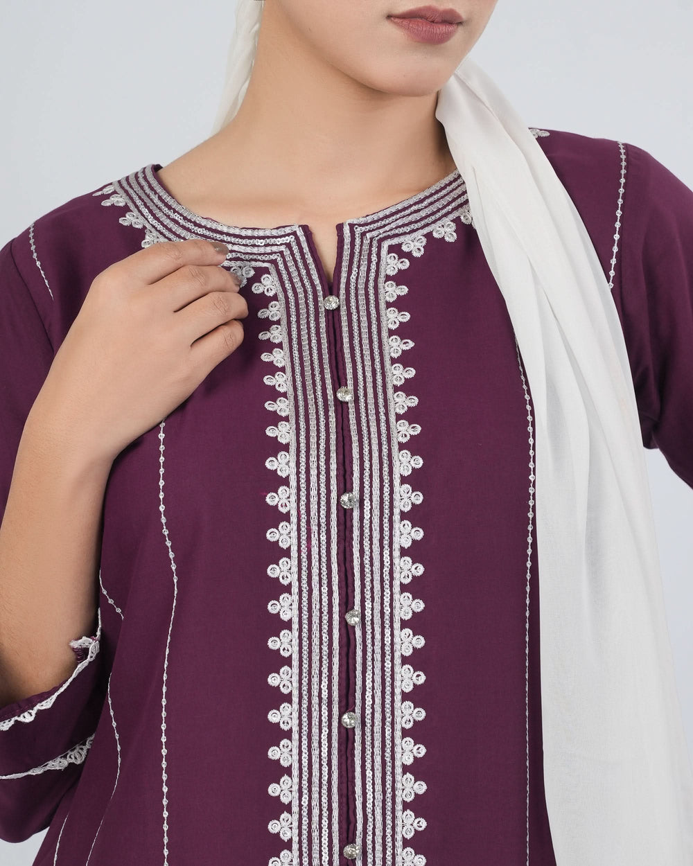 Valuables Women's Embroidered Kurti
