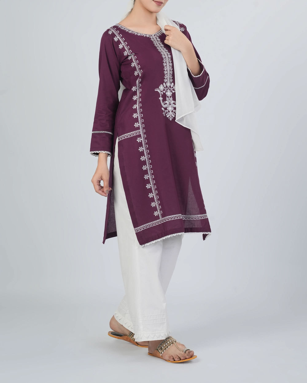 Valuables Women's Embroidered Kurti