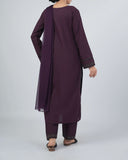 Women's Khaddar Embroidered 3Pcs Suit