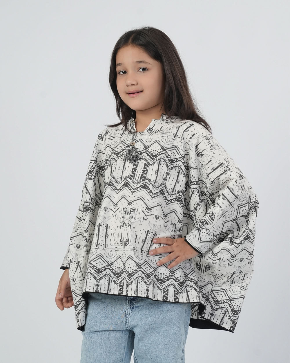 Eminent Girls Printed Cotton Top