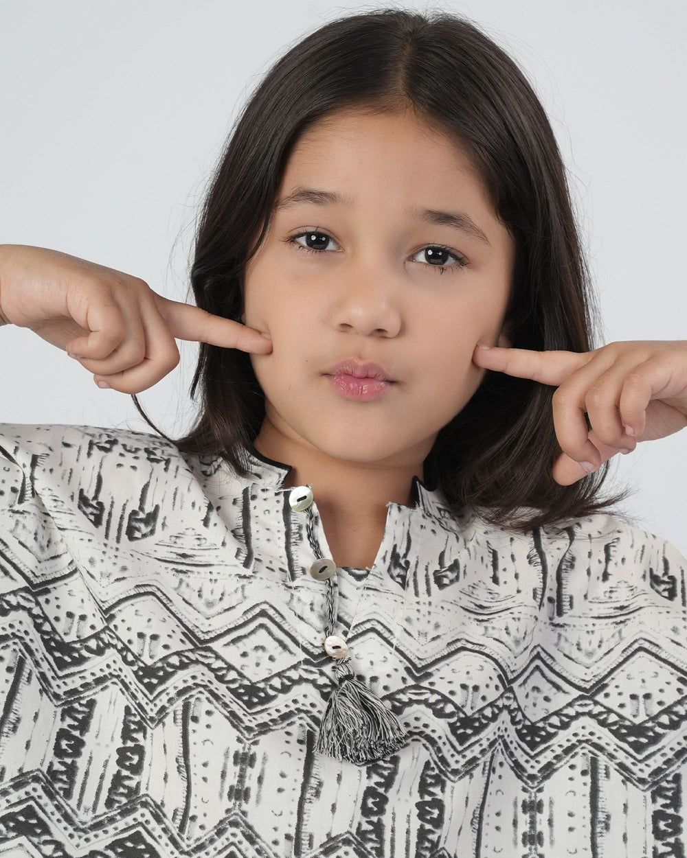 Eminent Girls Printed Cotton Top