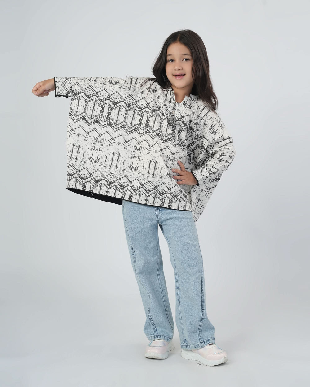 Eminent Girls Printed Cotton Top