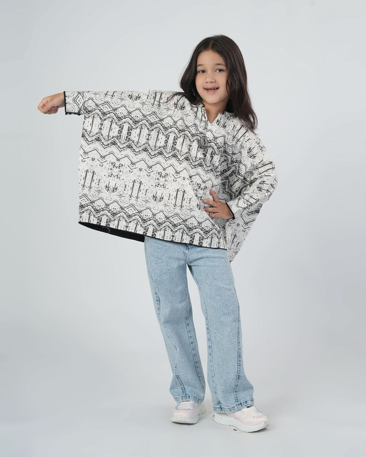 Eminent Girls Printed Cotton Top