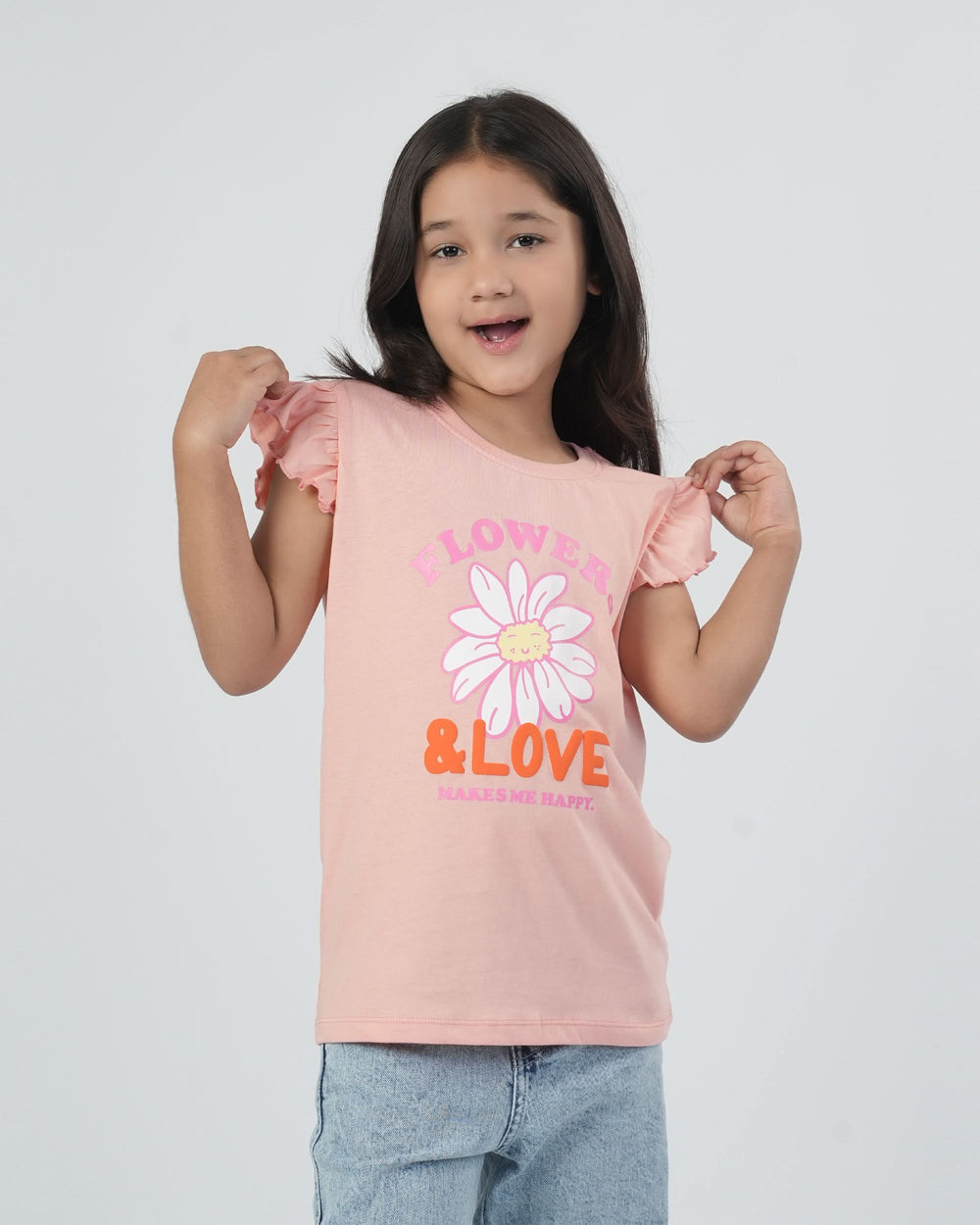 Eminent Girls Half Sleeves T-Shirt