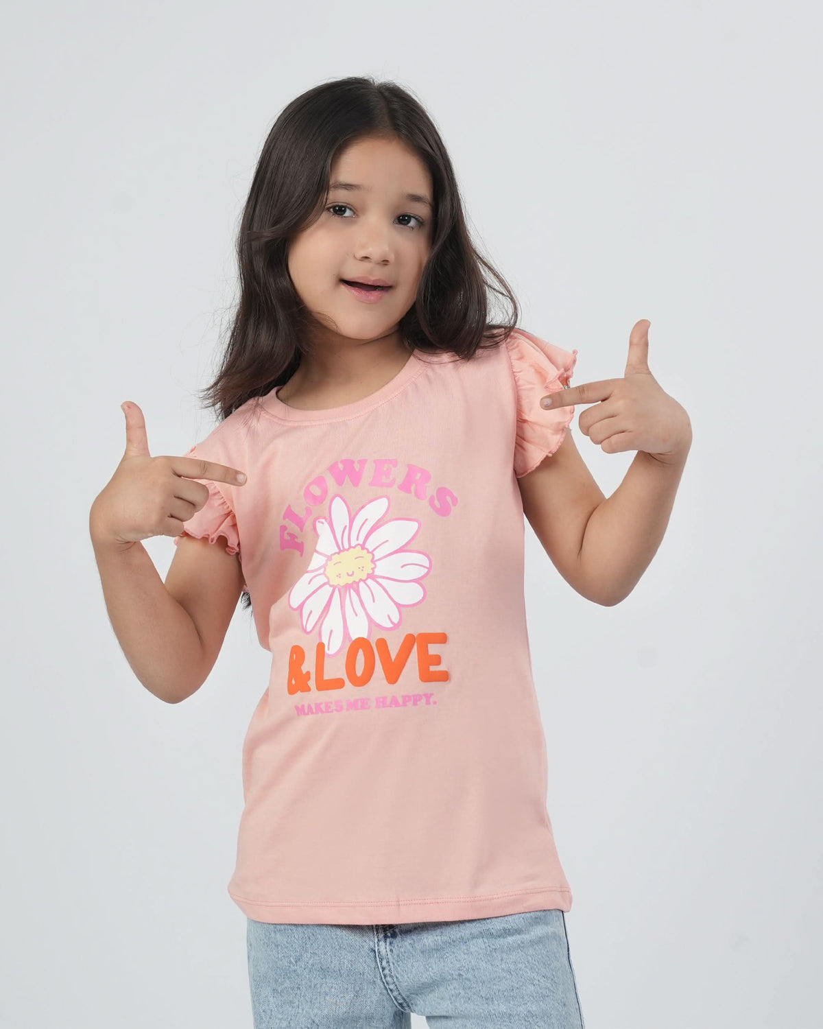 Eminent Girls Half Sleeves T-Shirt