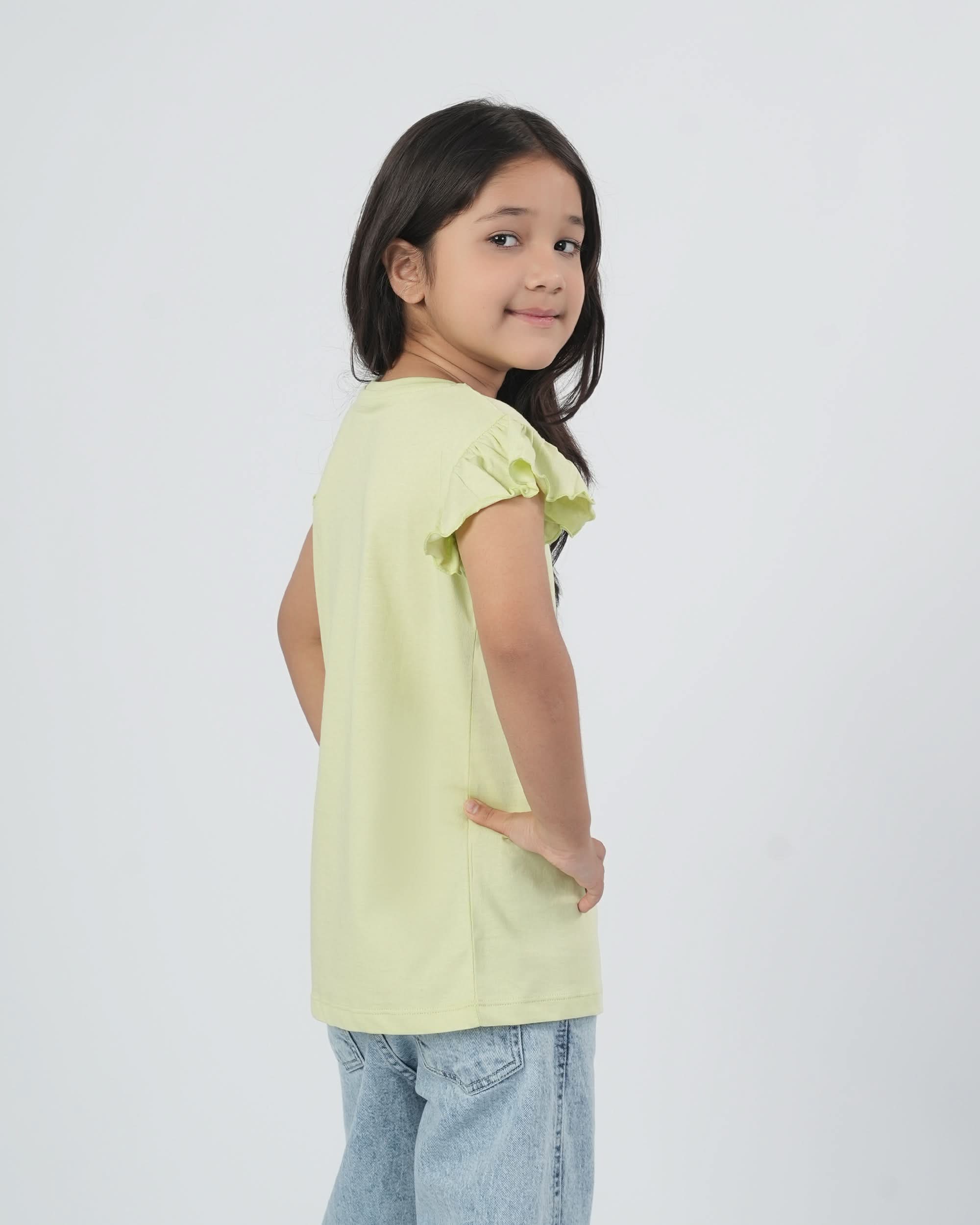 Eminent Girls Half Sleeves T-Shirt
