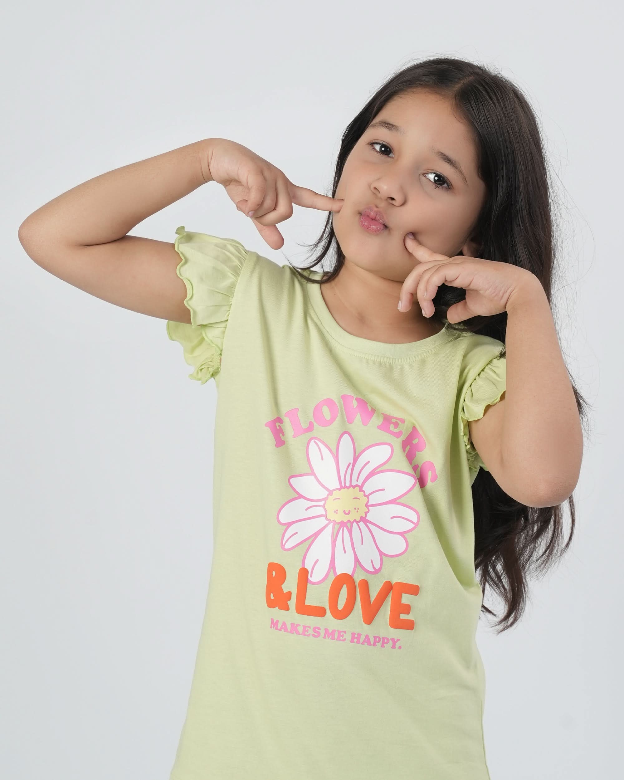 Eminent Girls Half Sleeves T-Shirt