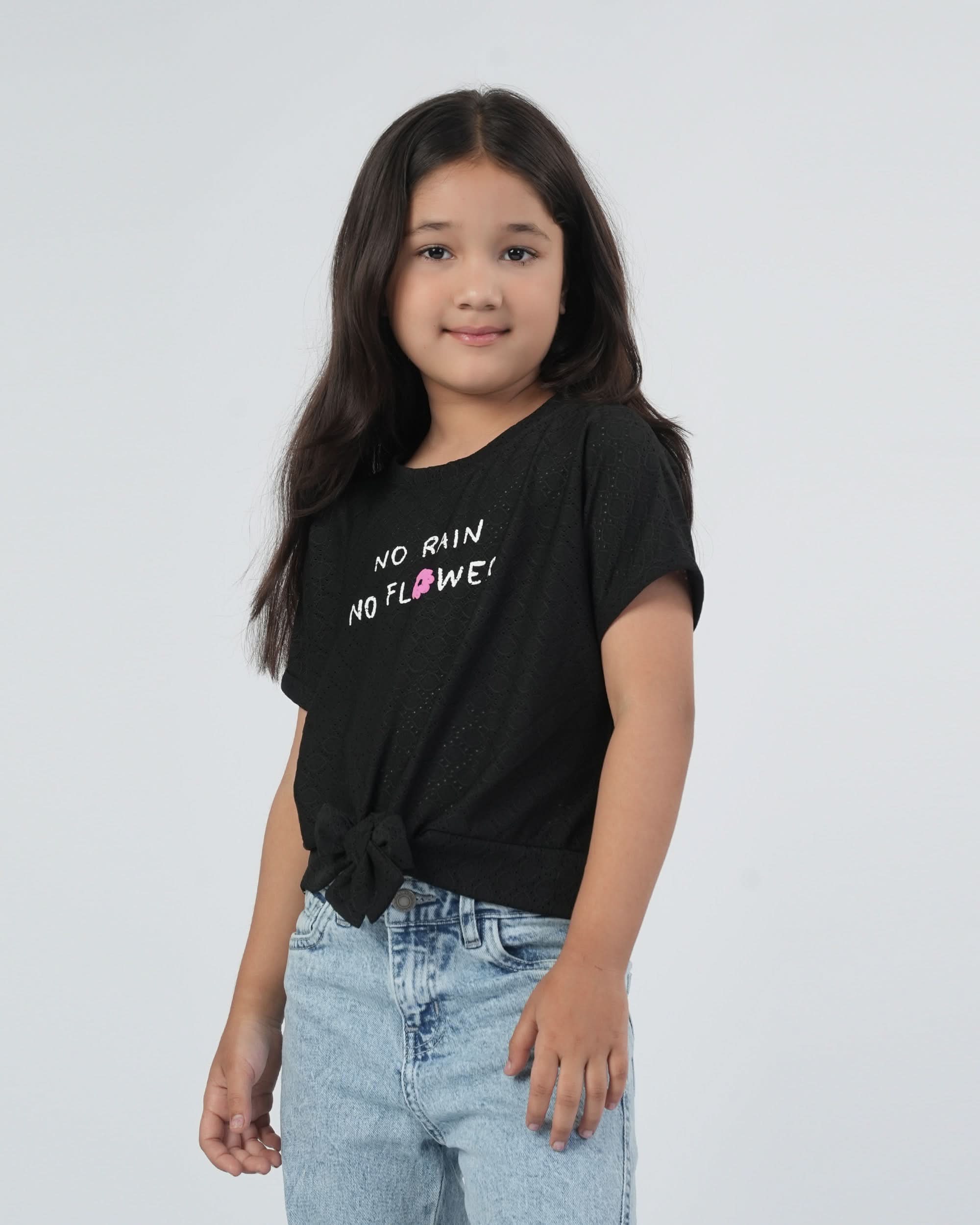 Eminent Girls Half Sleeves Top