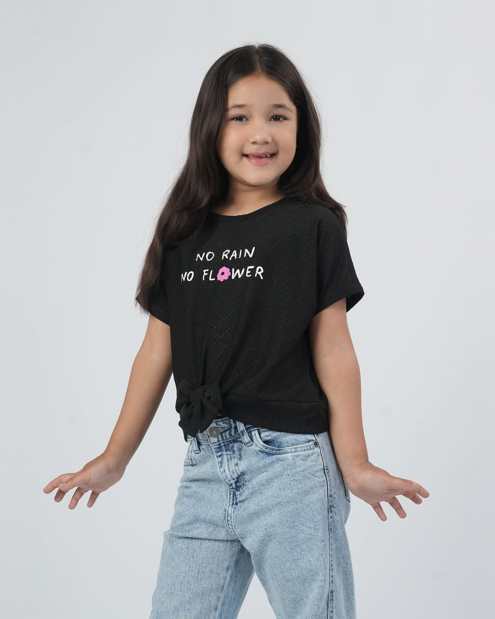 Eminent Girls Half Sleeves Top