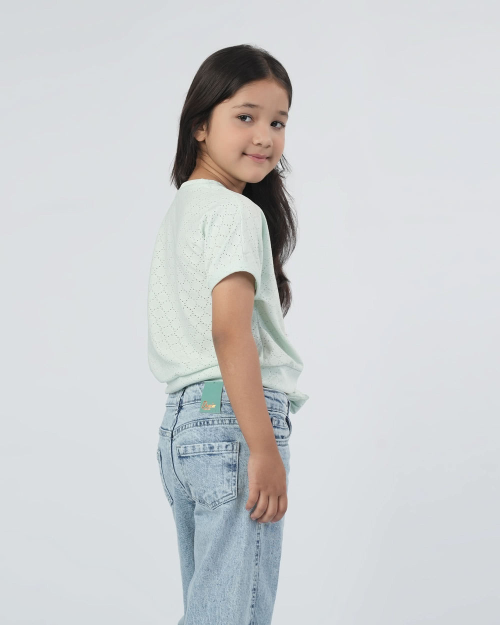 Eminent Girls Half Sleeves Top
