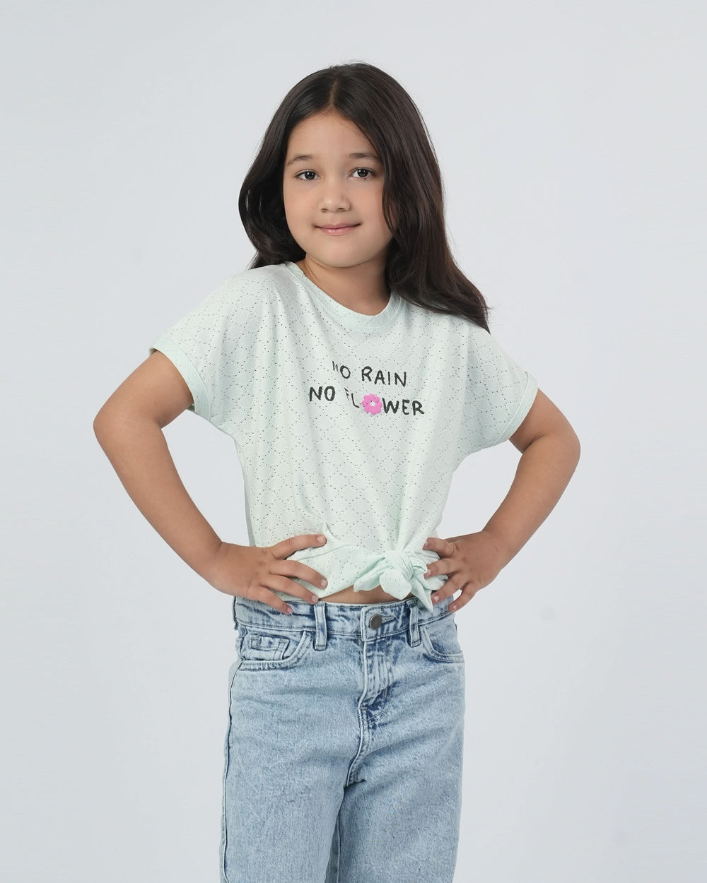 Eminent Girls Half Sleeves Top