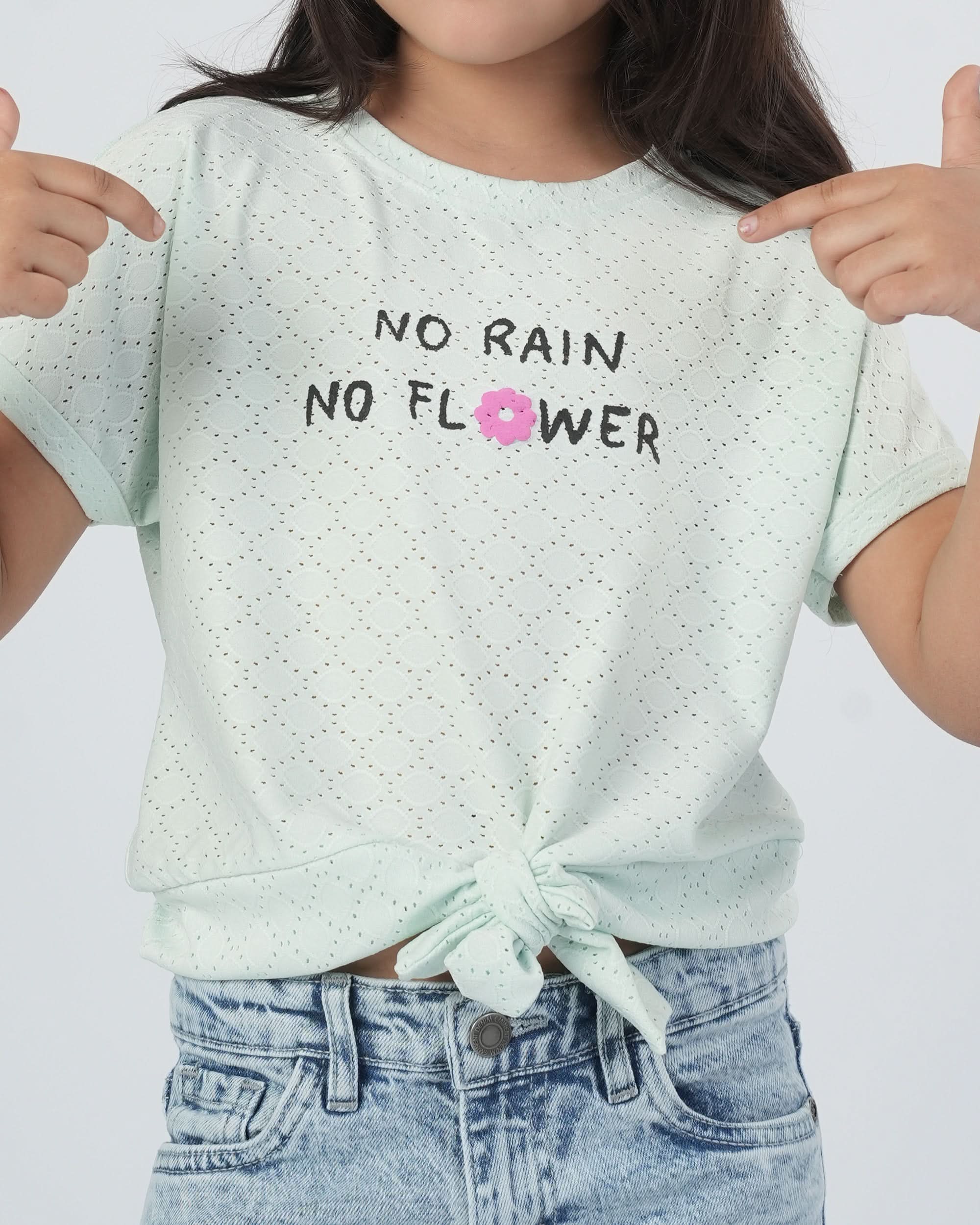 Eminent Girls Half Sleeves Top