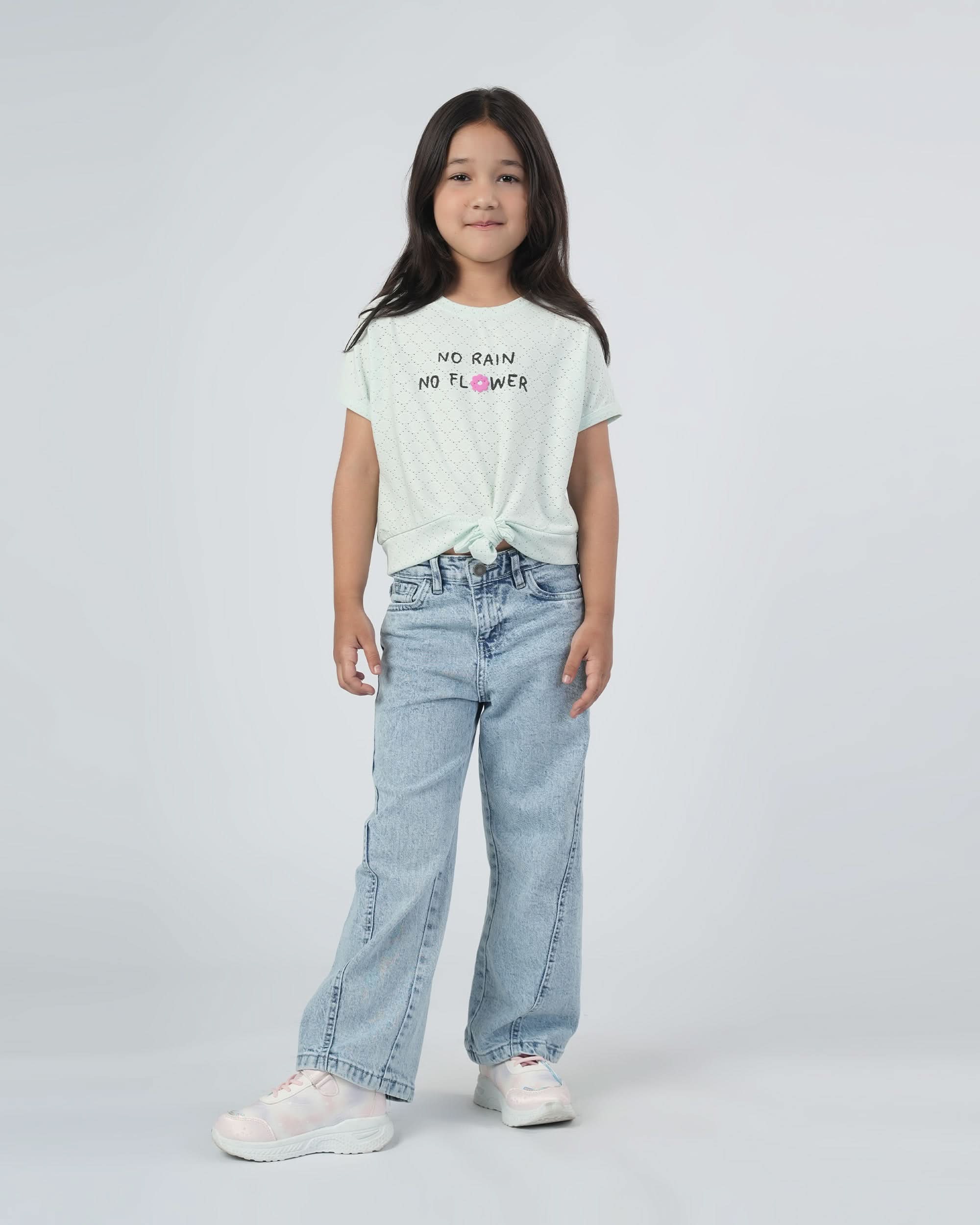 Eminent Girls Half Sleeves Top