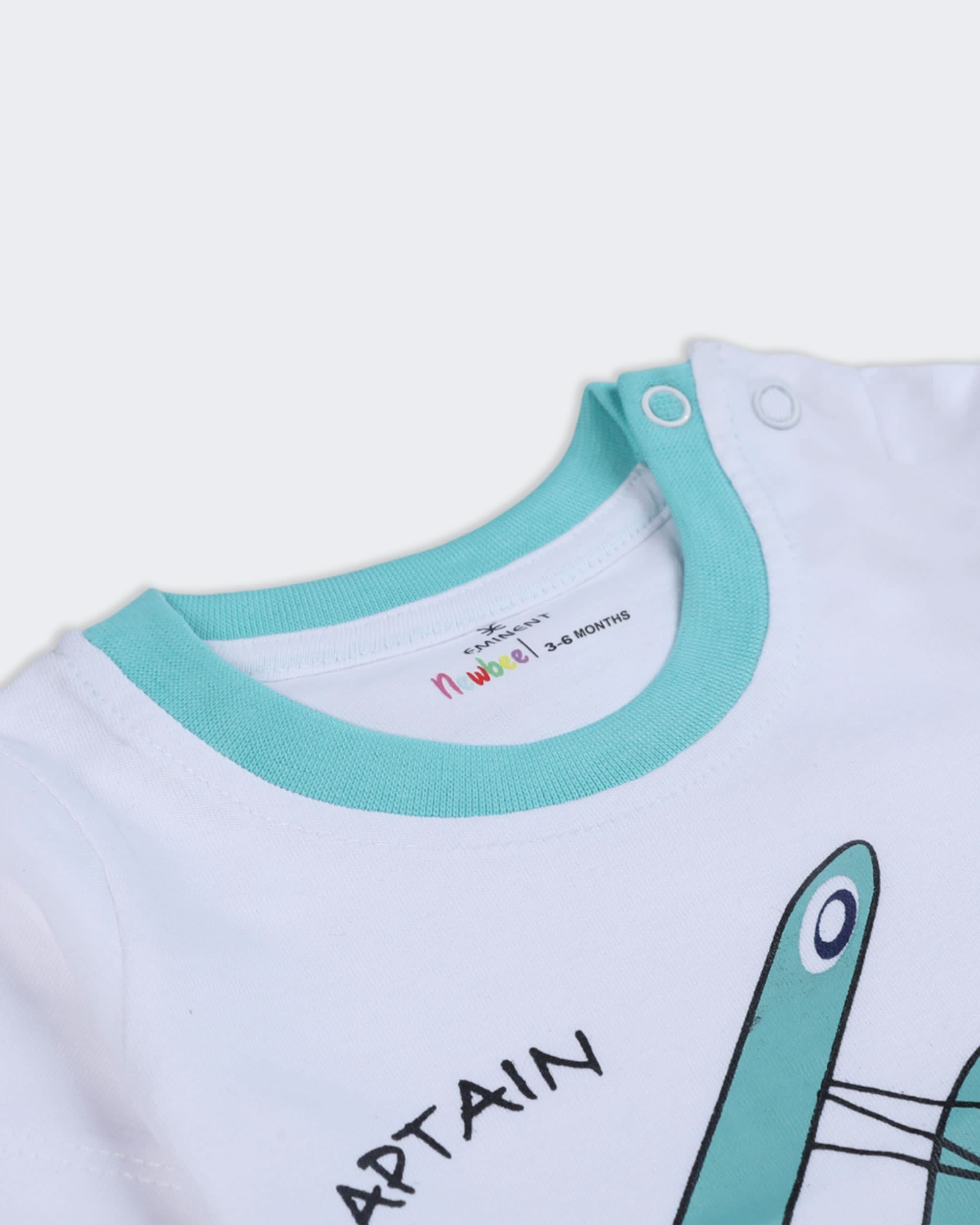 Eminent Newborn Boys Half Sleeves T-Shirt