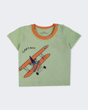 Eminent Newborn Boys Half Sleeves T-Shirt