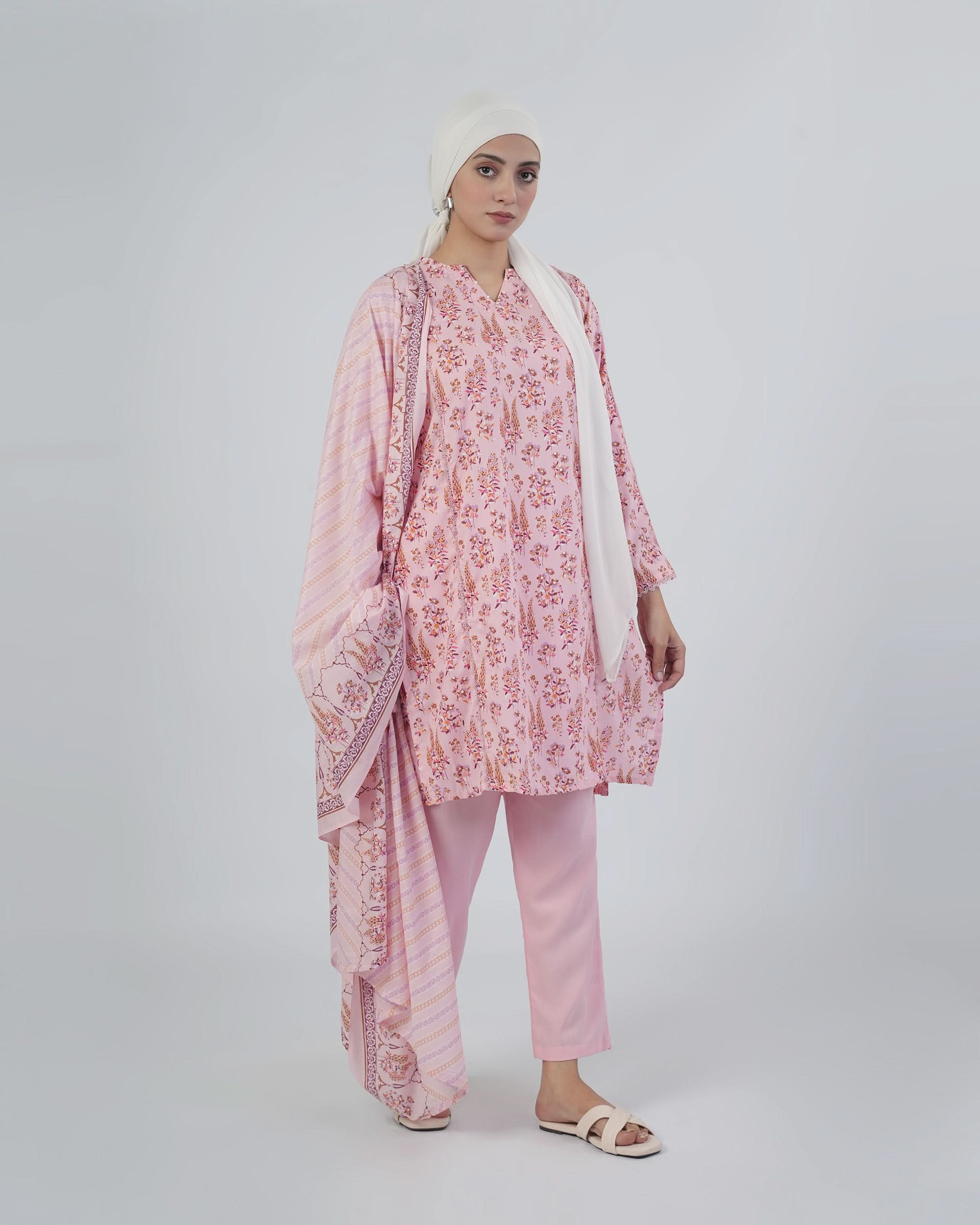 Valuables Women's Printed 3Pcs Suit