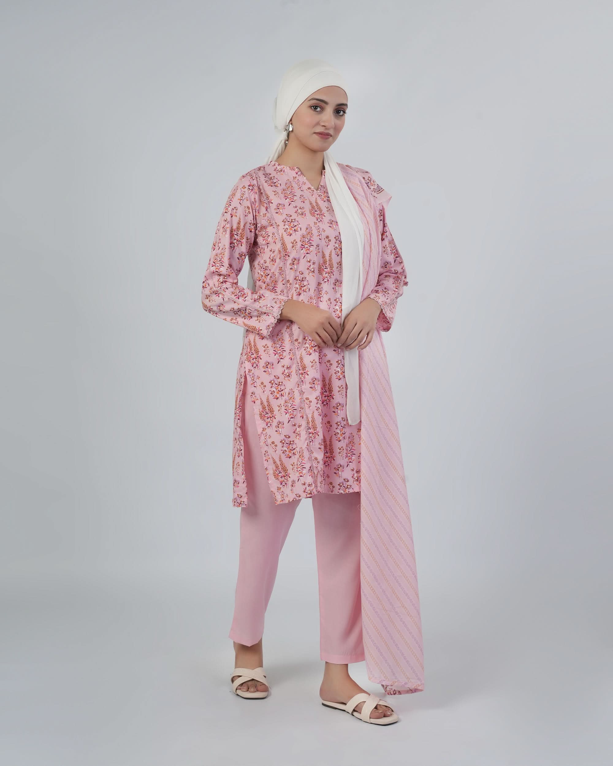 Valuables Women's Printed 3Pcs Suit