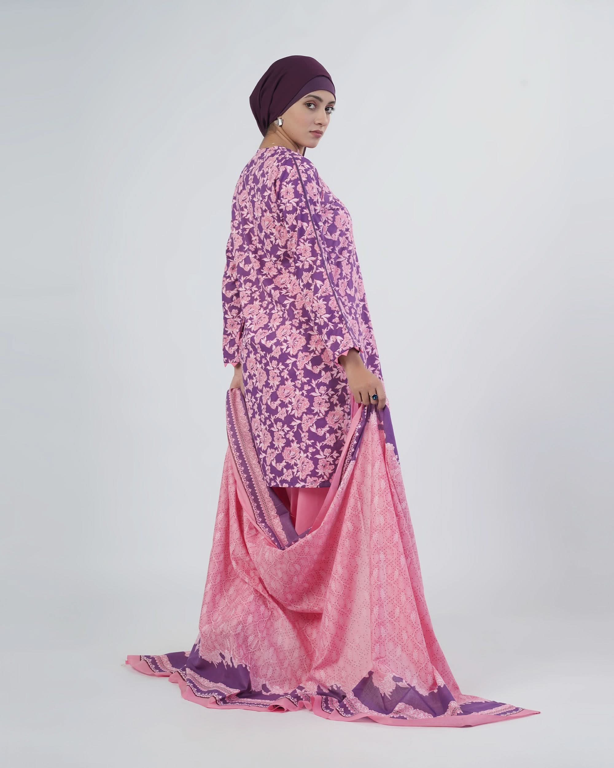Valuables Women's Printed 3Pcs Suit