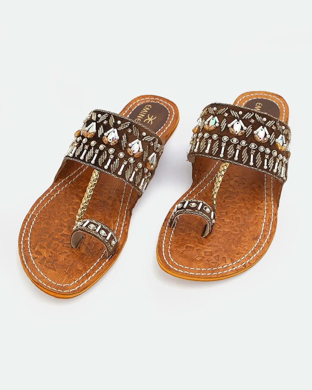 Eminent Women's Leather Kolhapuri Slipper
