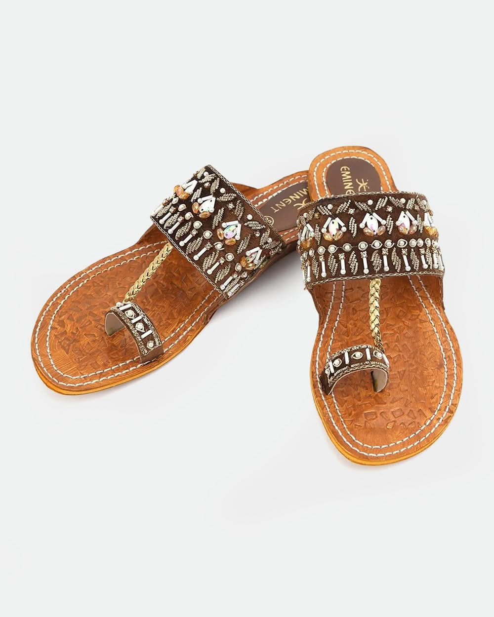 Eminent Women's Leather Kolhapuri Slipper