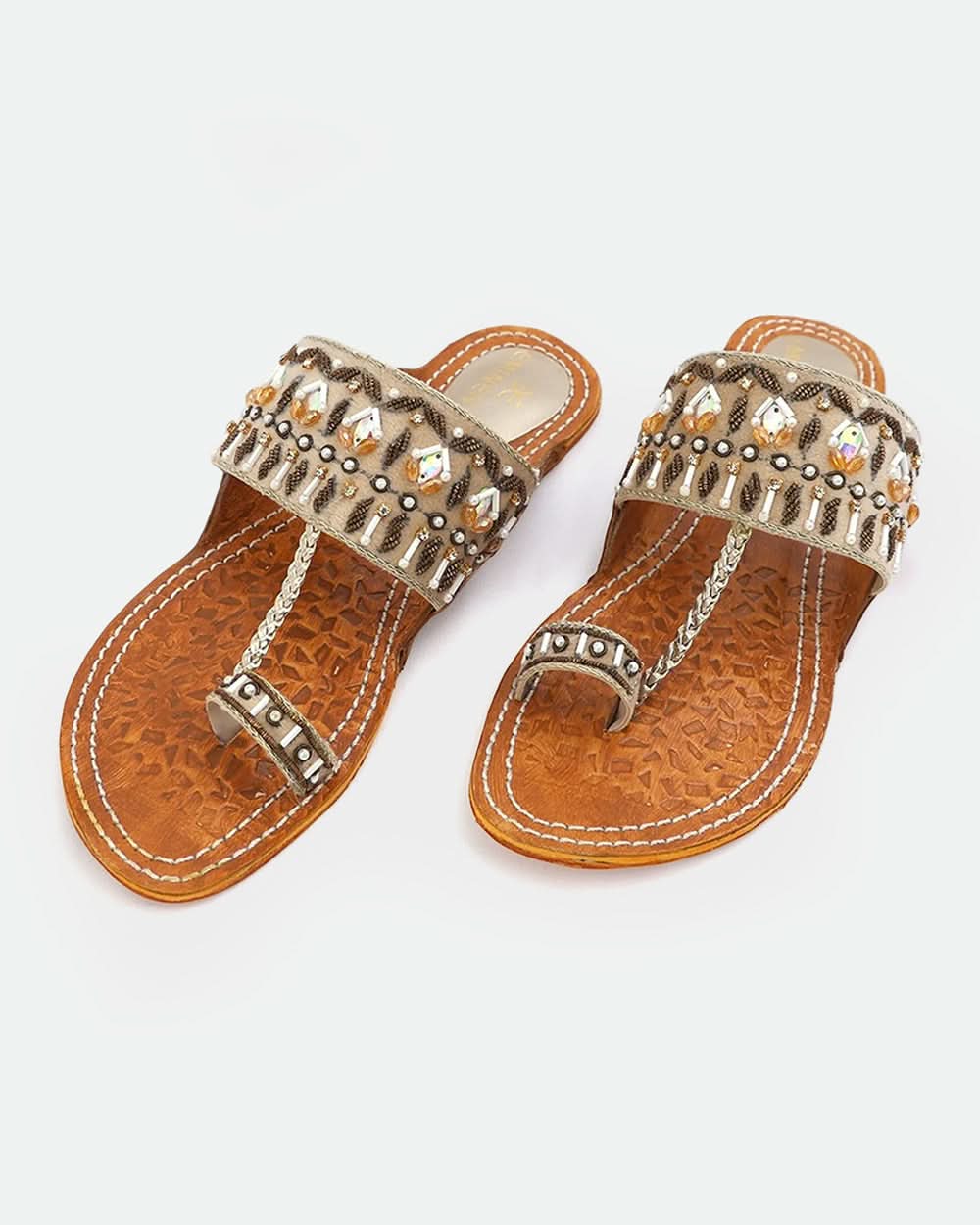 Eminent Women's Leather Kolhapuri Slipper