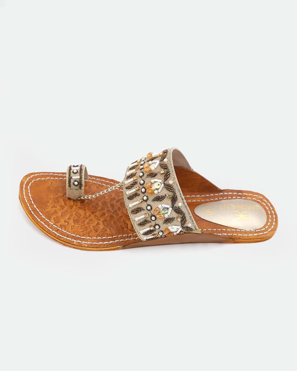Eminent Women's Leather Kolhapuri Slipper