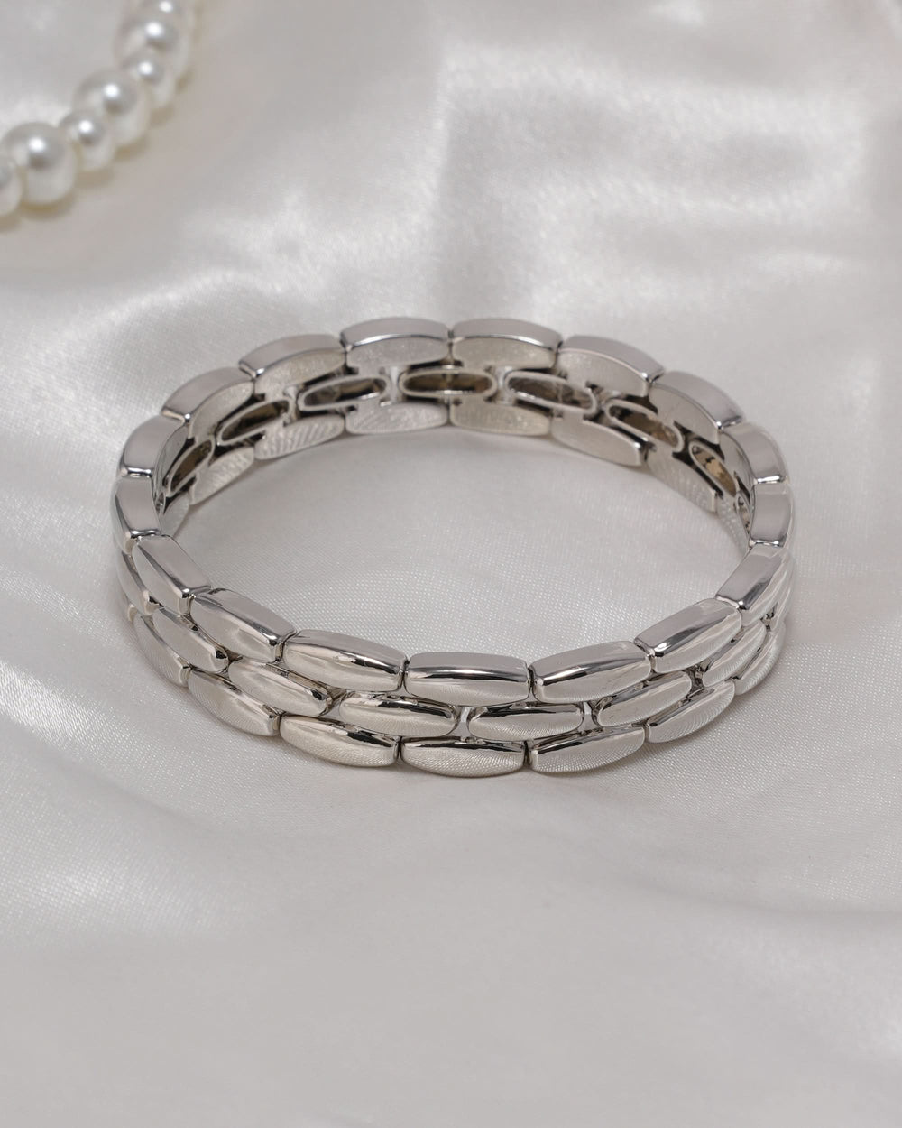 Eminent Women’s Gold-Tone Oval Bracelet