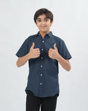 Eminent Boys Solid Poly Viscose Shirt