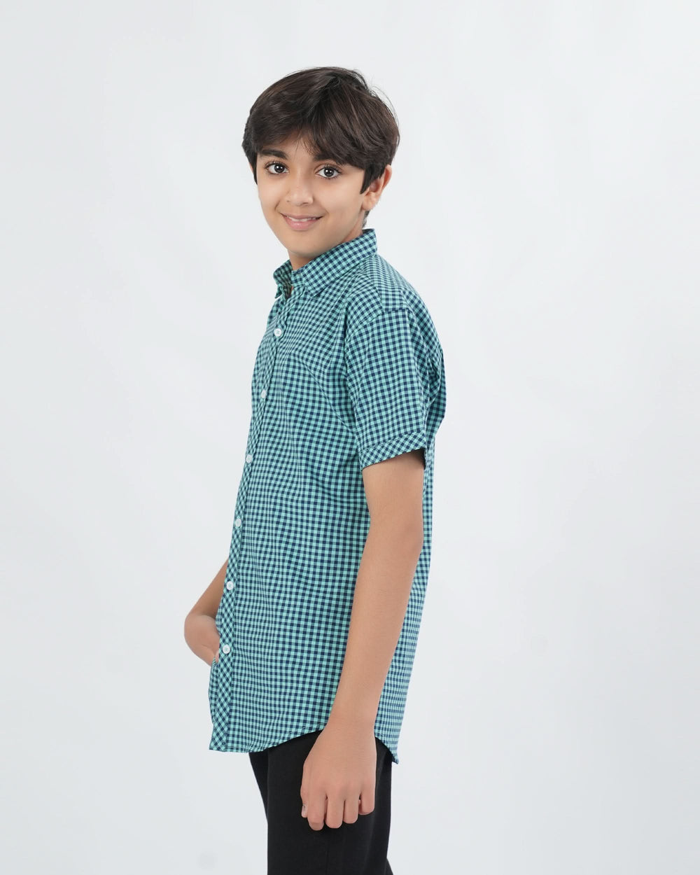 Eminent Boys Check Yarn Dyed Shirt