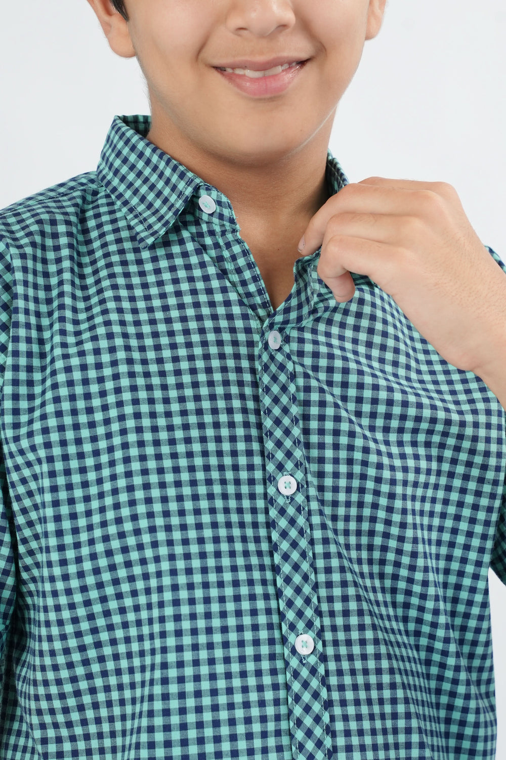 Eminent Boys Check Yarn Dyed Shirt