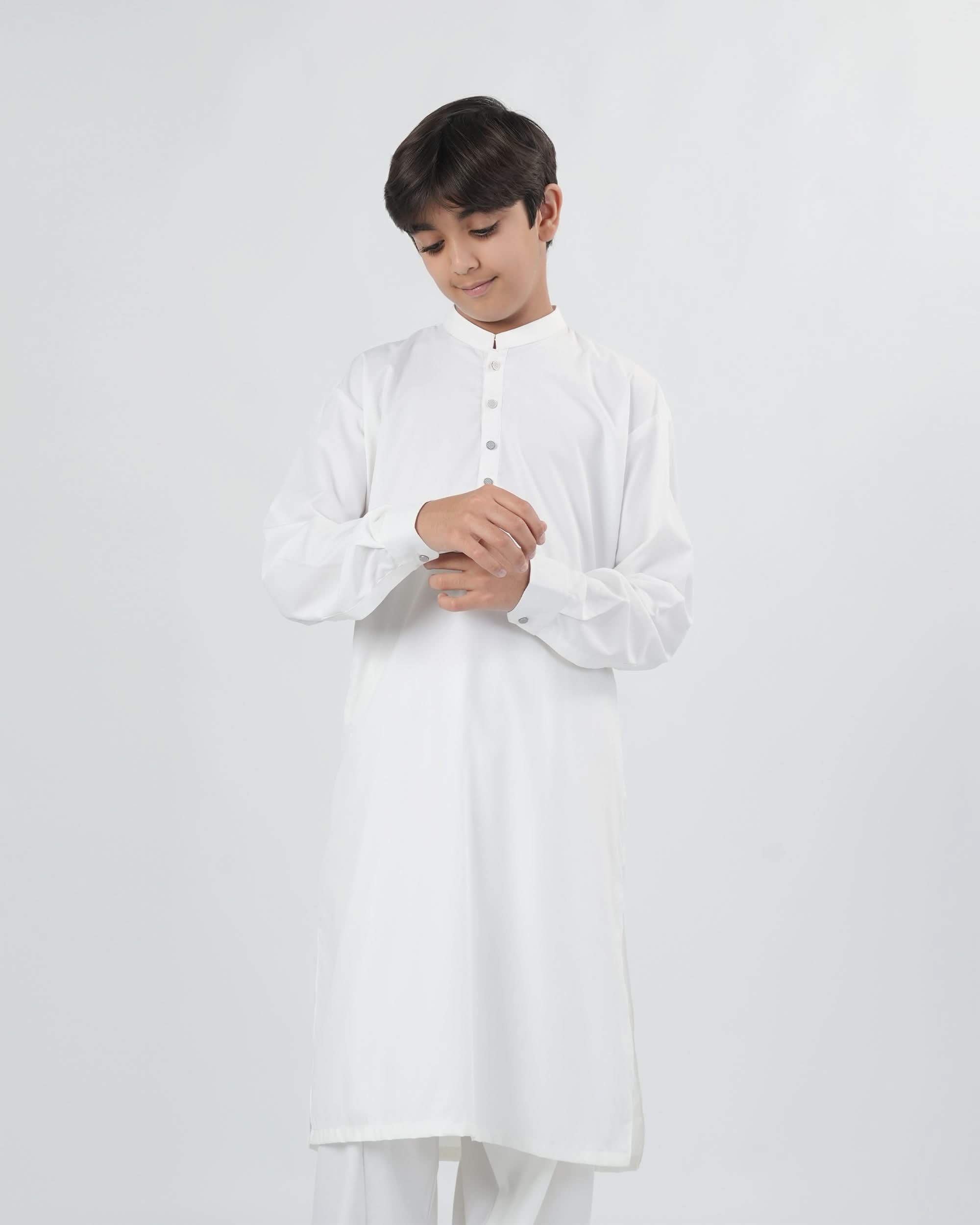Eminent Boys Plain Poly Viscose Shalwar Kameez