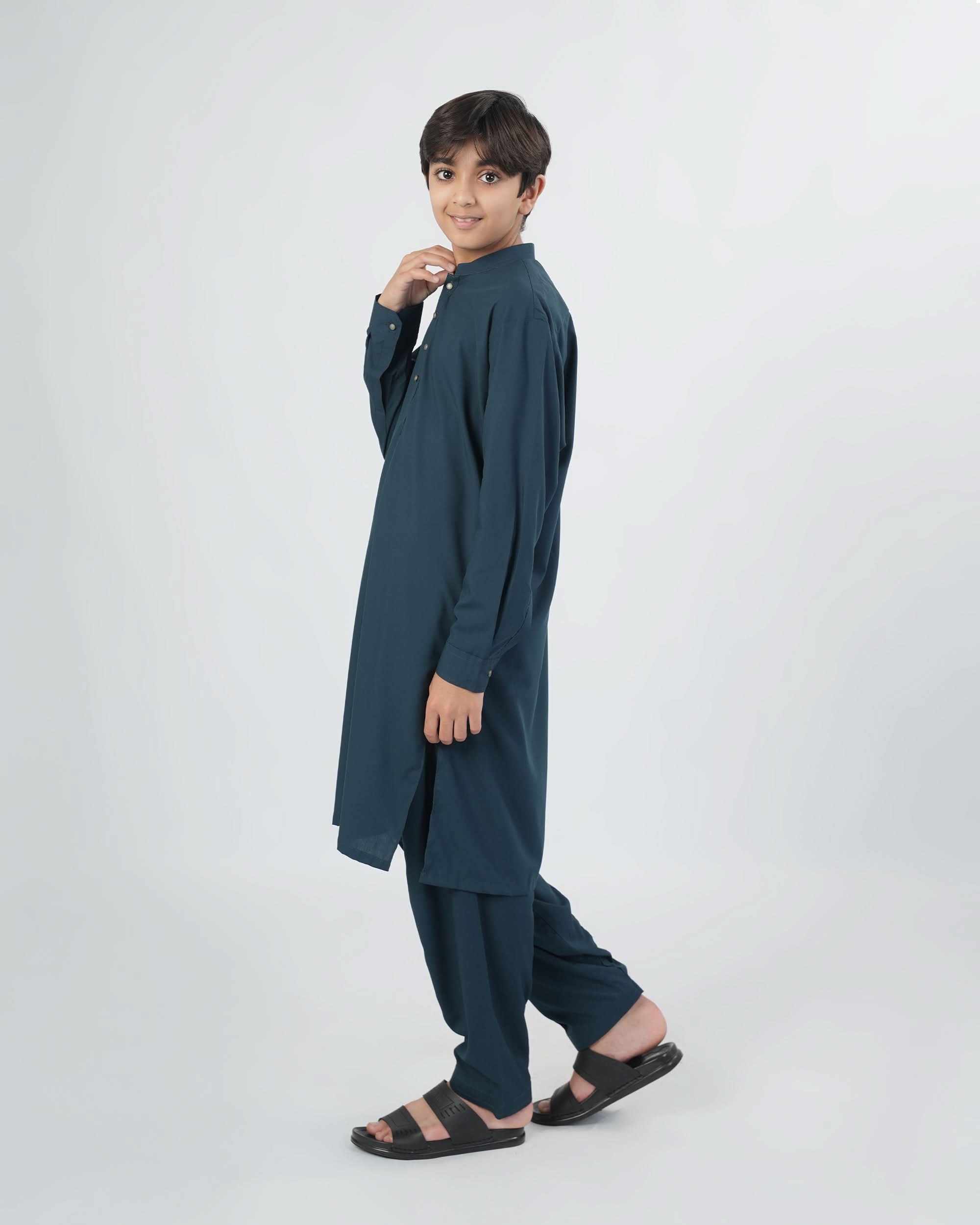 Eminent Boys Plain Poly Viscose Shalwar Kameez