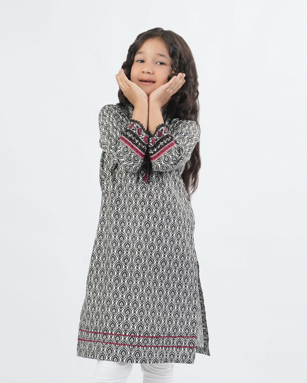 Eminent Girls Printed Cotton Kurti