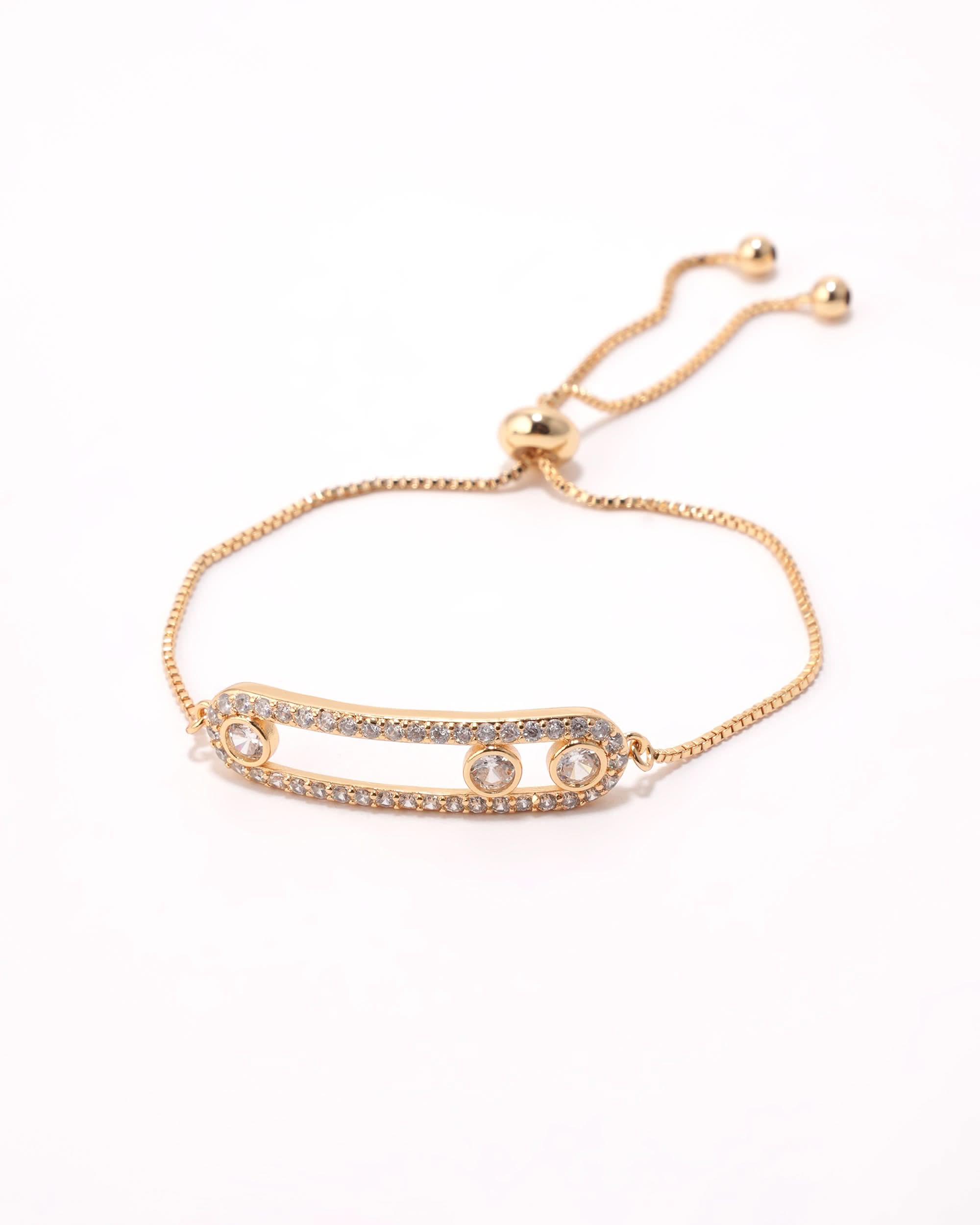 Eminent Women’s Crystal Bar Bracelet