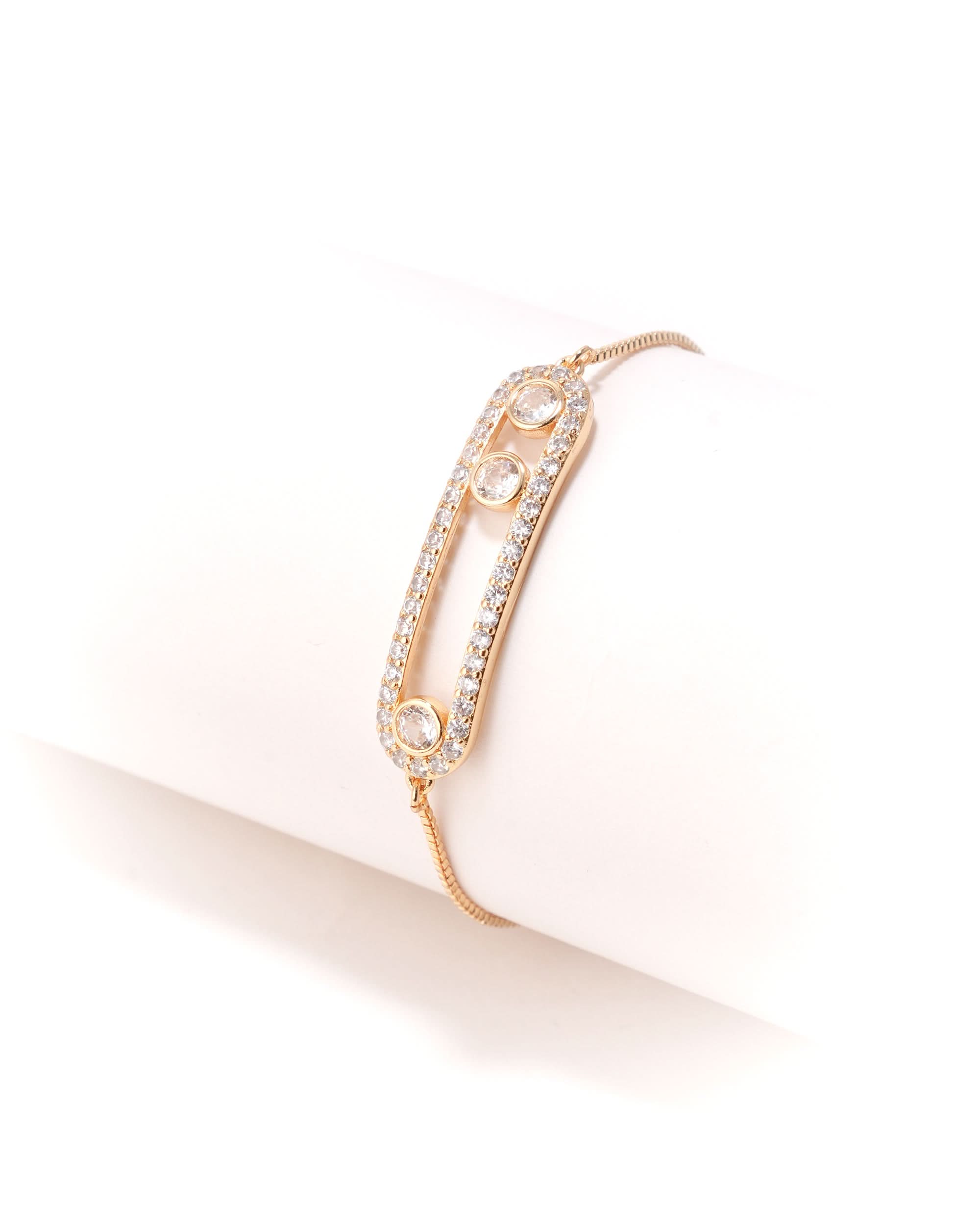 Eminent Women’s Crystal Bar Bracelet