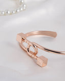 Eminent Women’s Knot Detail Open Bangle