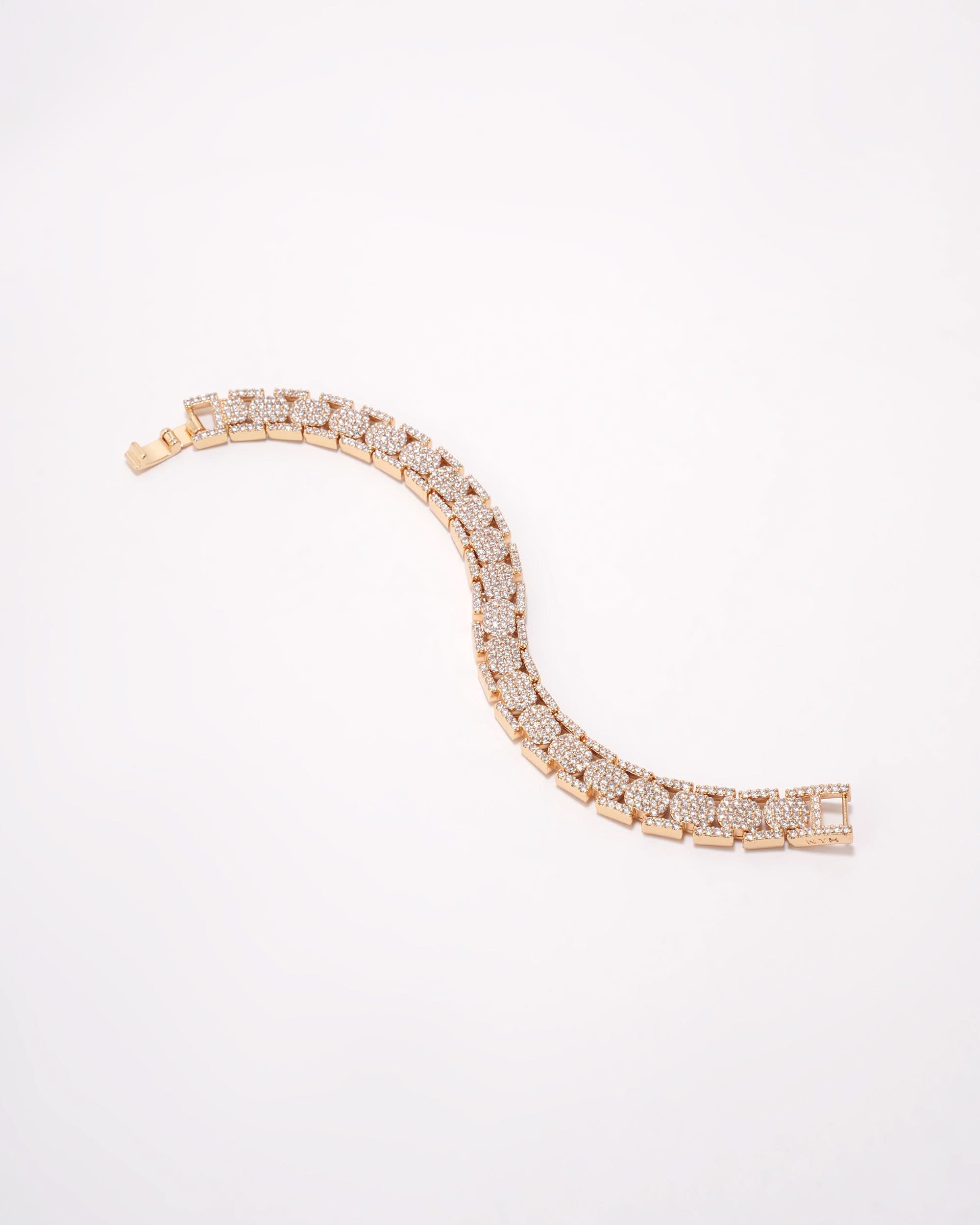 Eminent Women’s Crystal Link Statement Bracelet