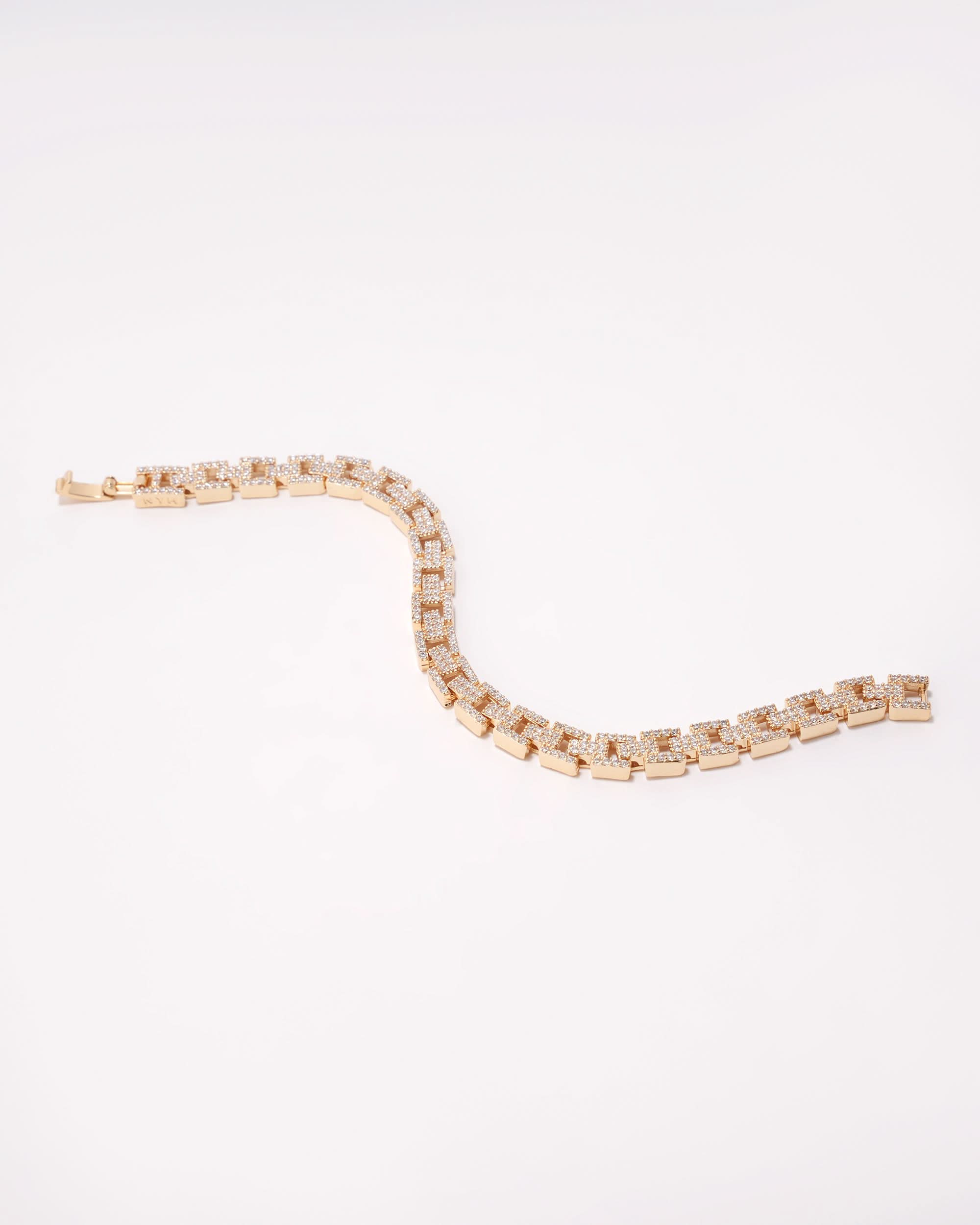 Eminent Women’s Crystal Link Statement Bracelet