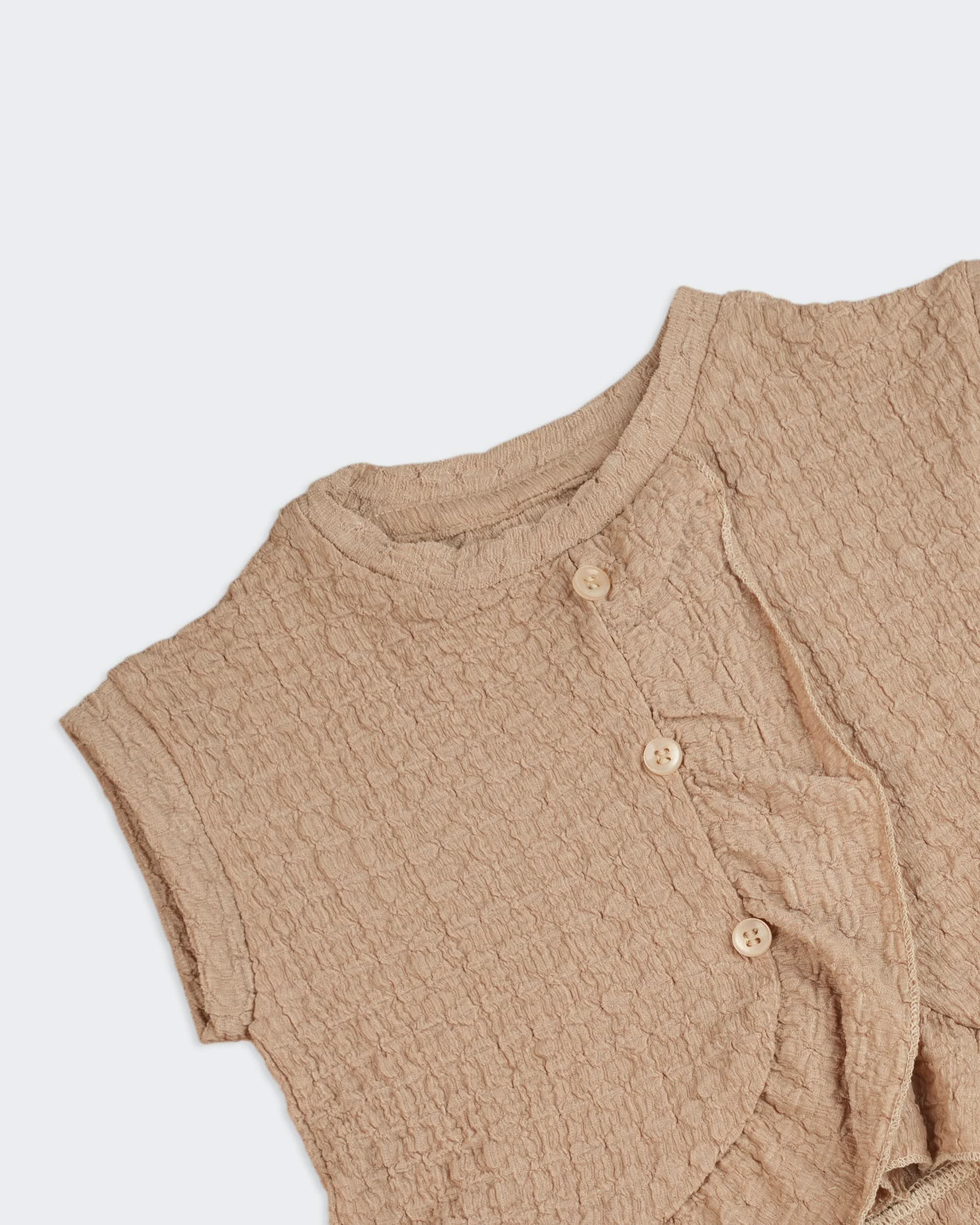 Eminent Textured Solid T-Shirt