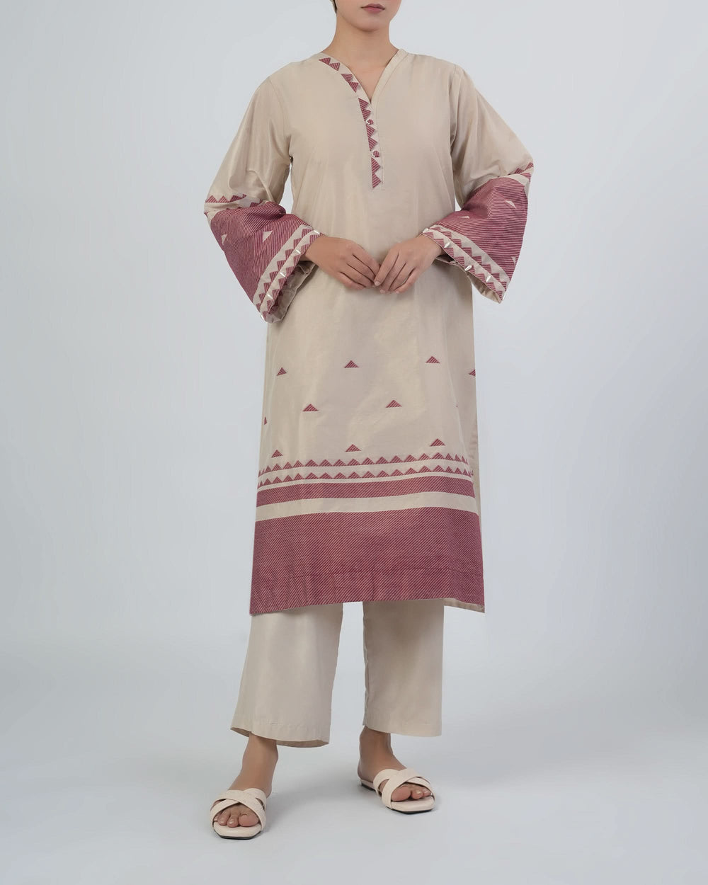 Eminent Women’s Yarn Dyed Cotton Silk 2Pcs Suit