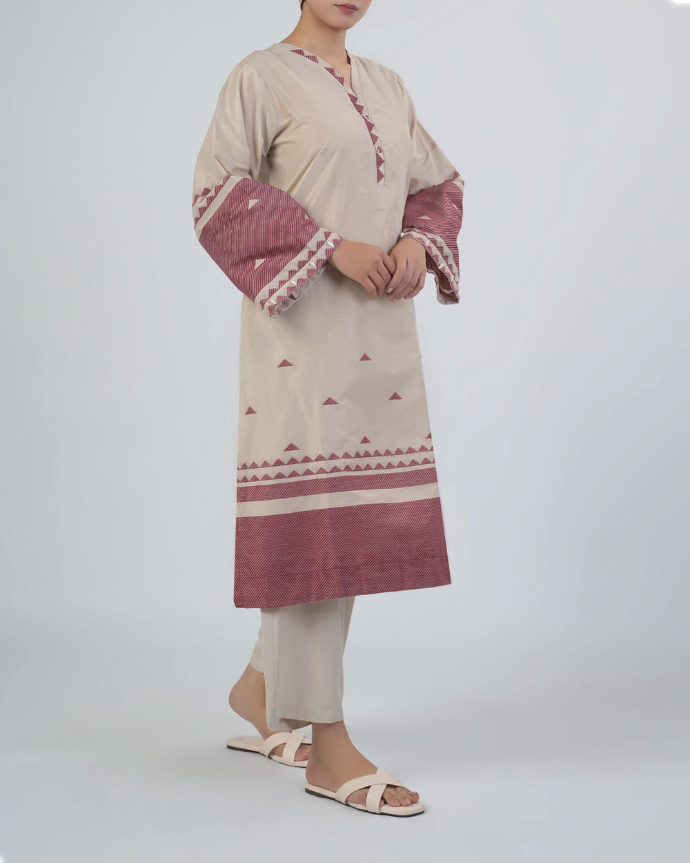 Eminent Women’s Yarn Dyed Cotton Silk 2Pcs Suit