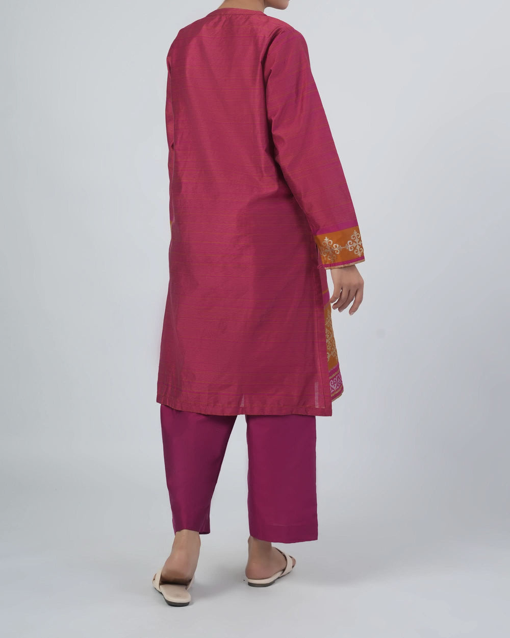 Eminent Women’s Yarn Dyed Cotton Silk 2Pcs Suit