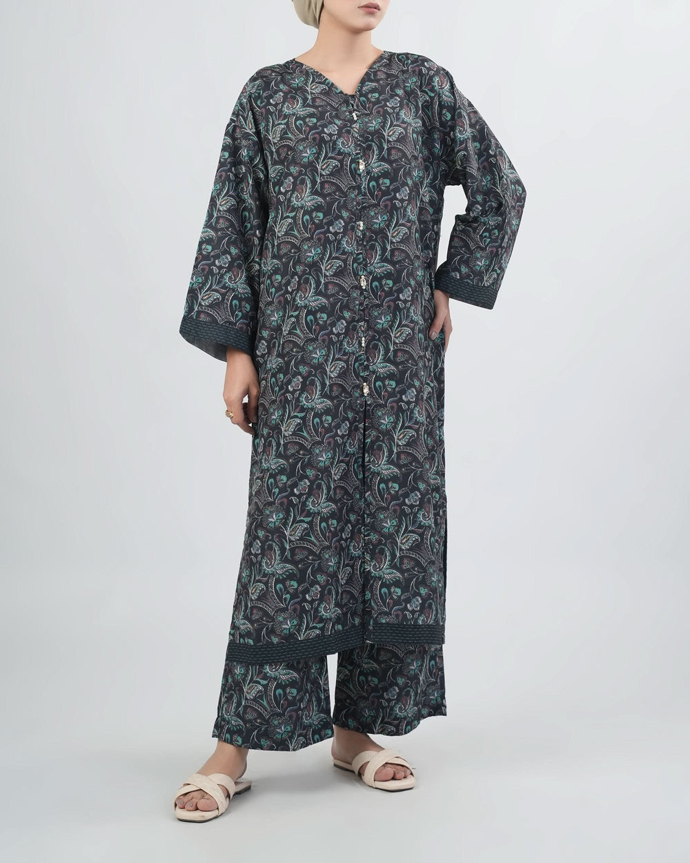 Eminent Women’s Printed Arabic Lawn 2 Pcs Suit