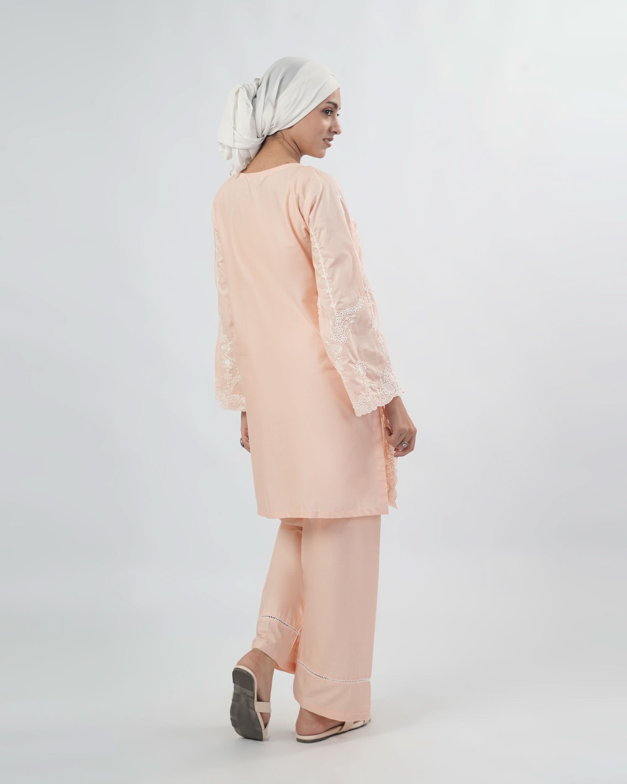 Valuables Women’s Embroidered 3 Pcs Suit