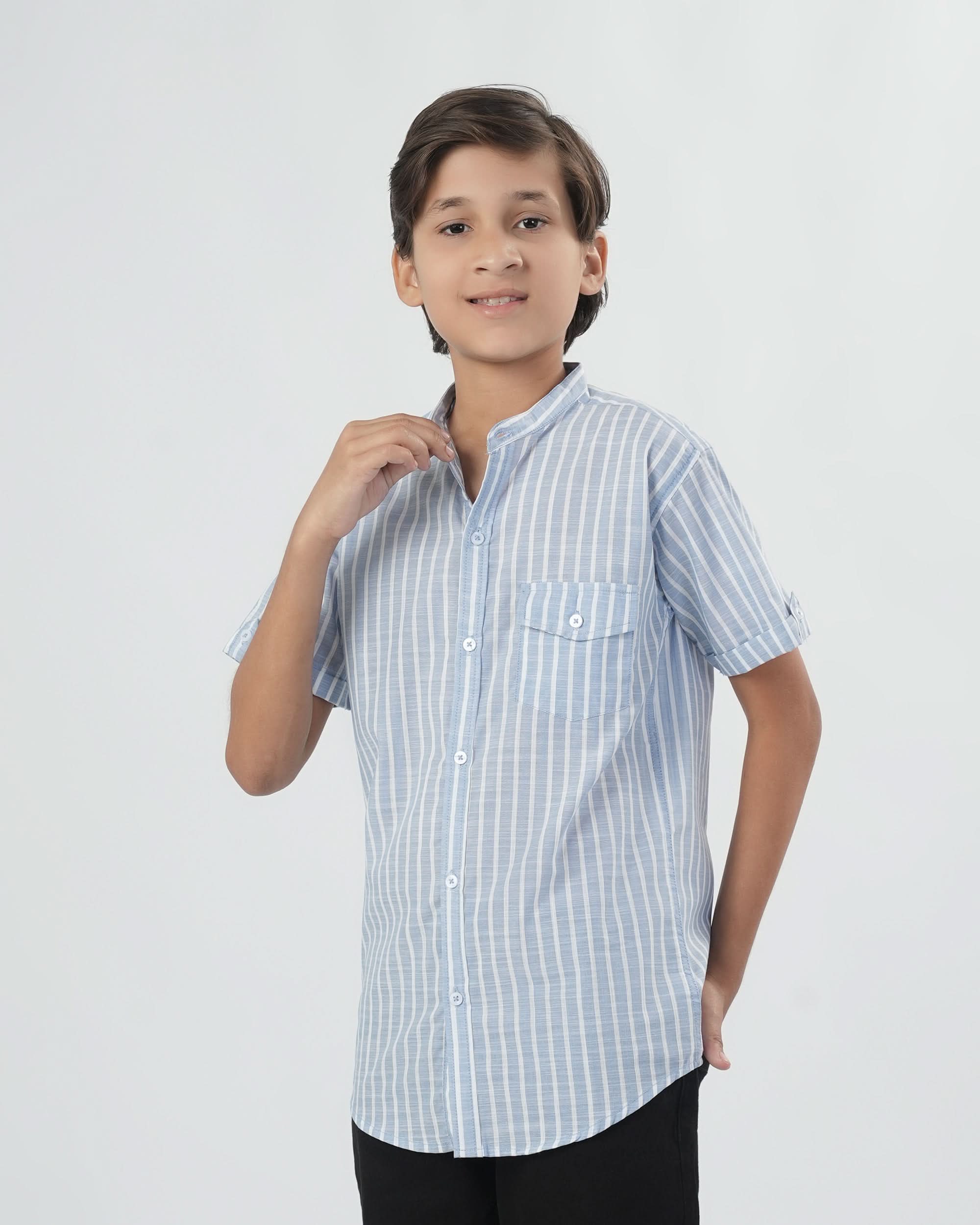 Eminent Boy's Casual Half Sleeves Shirt