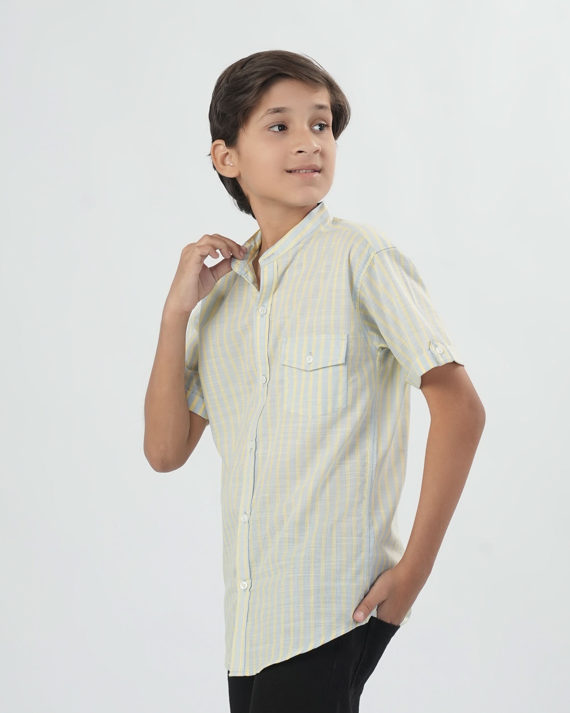 Eminent Boy's Casual Half Sleeves Shirt