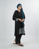 Valuables Women’s Embroidered 3 Pcs Suit