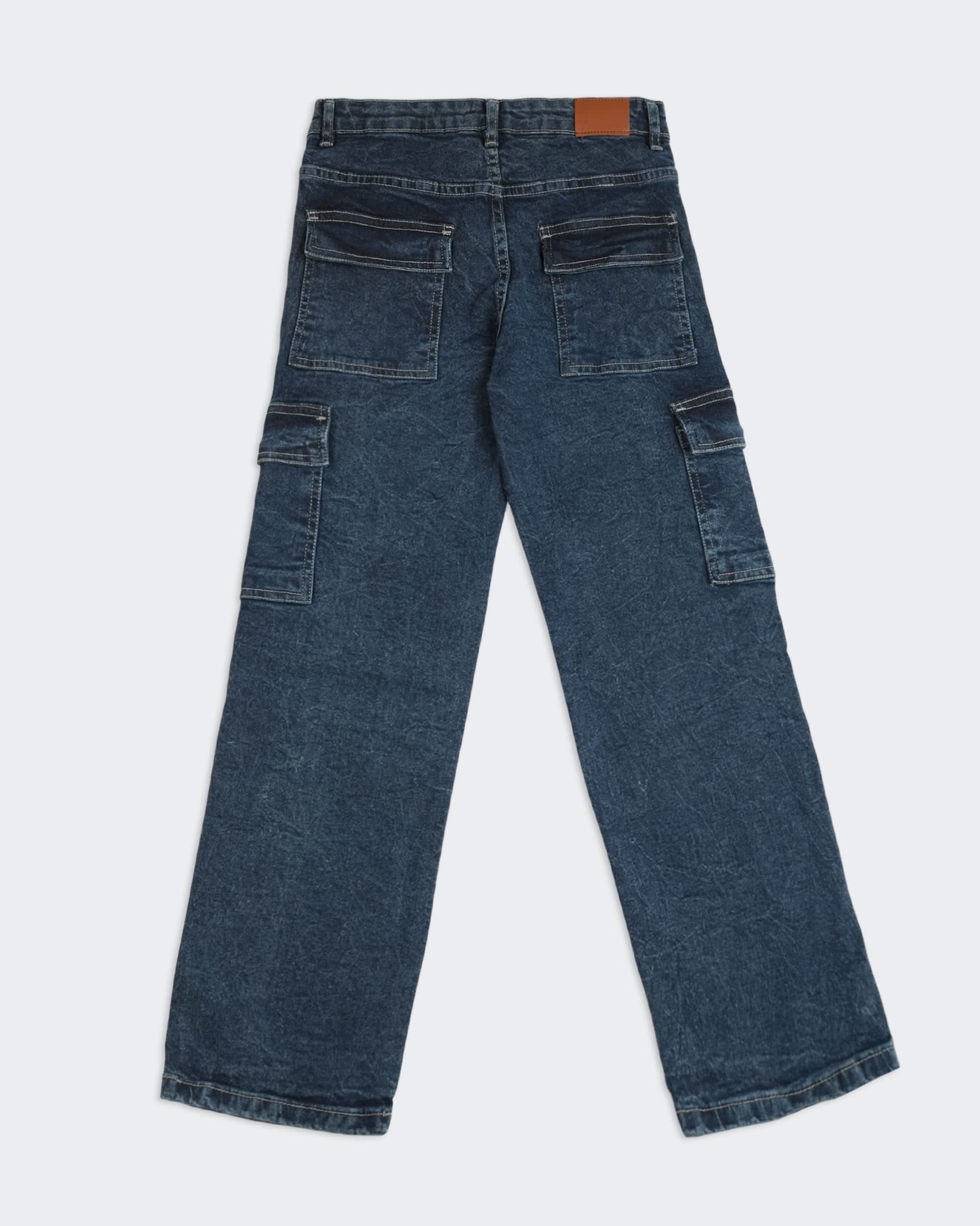 Eminent Boys Denim Cargo Pant