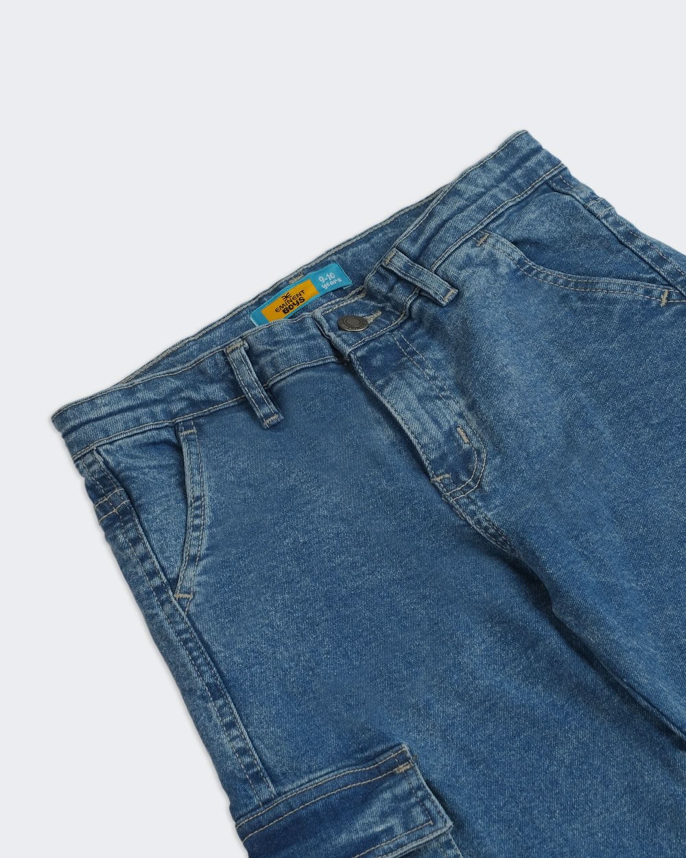 Eminent Boys Denim Cargo Pant