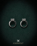 Eminent Women's Ear Tops - Silver